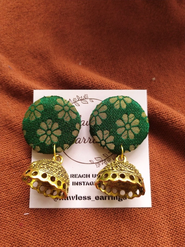 Dark Green Jumka