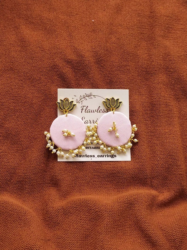 Light Pink Pearl Stud