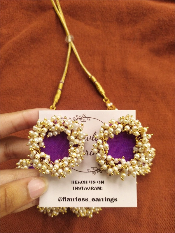 Purple Choker Set
