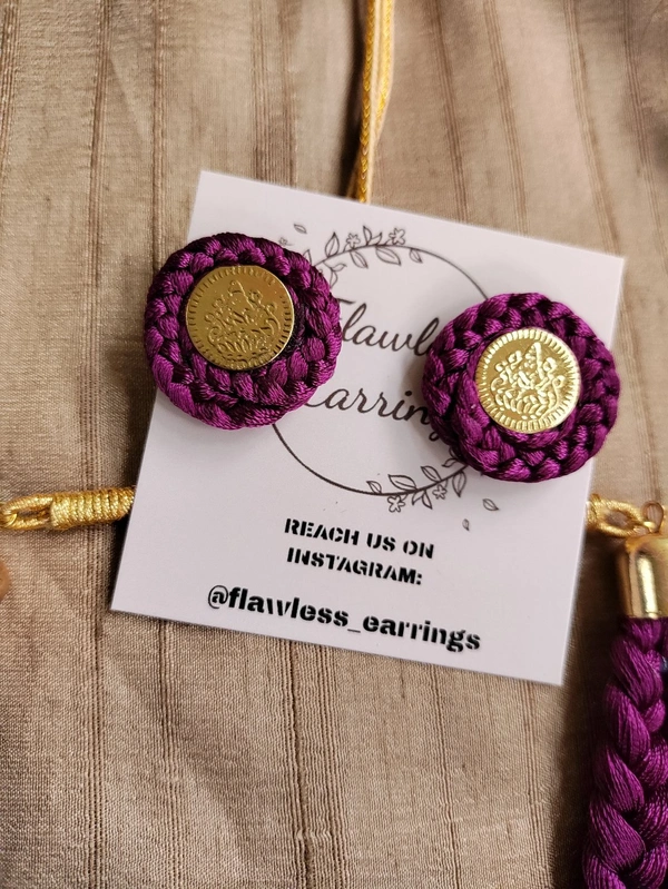 Wine Lakshmi Choker 