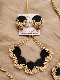 Black Choker Set