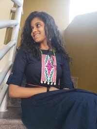 Pink Boho Neckpiece 
