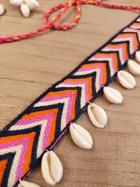 Zigzag Thread Choker Set 
