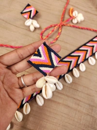 Zigzag Thread Choker Set 