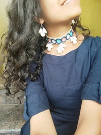 Cowrie Circles Choker Set 