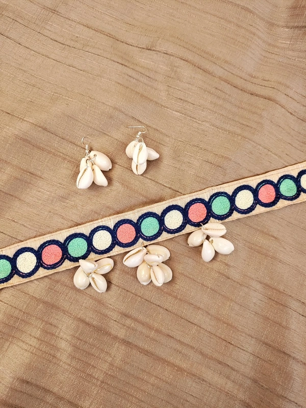 Cowrie Circles Choker Set 