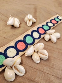 Cowrie Circles Choker Set 