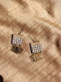 Square Coins Hanging