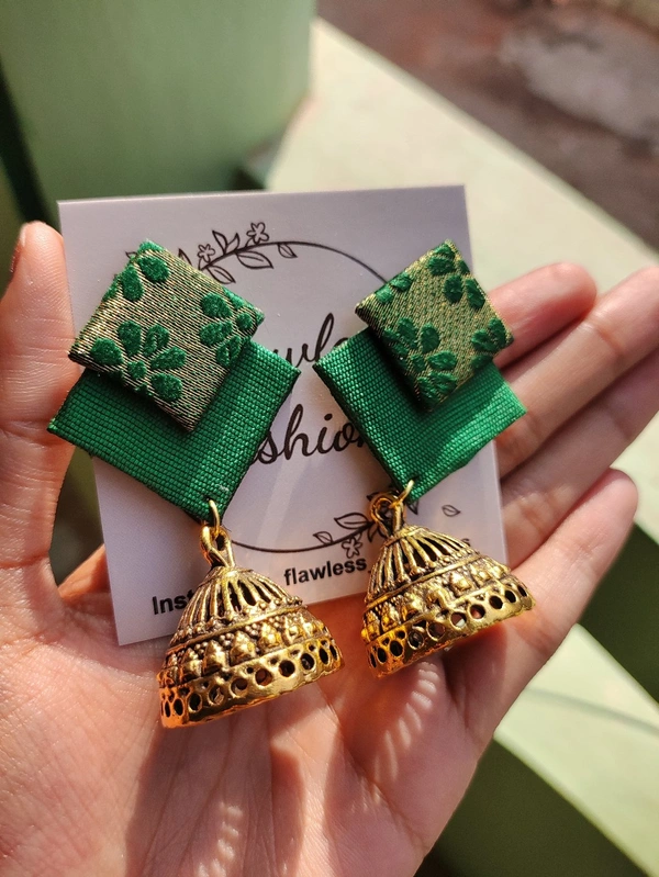 Green Double Layer Jumka