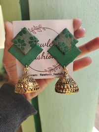 Green Double Layer Jumka