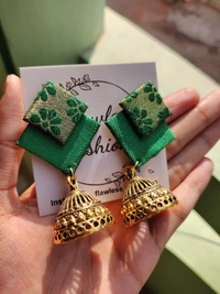 Green Double Layer Jumka
