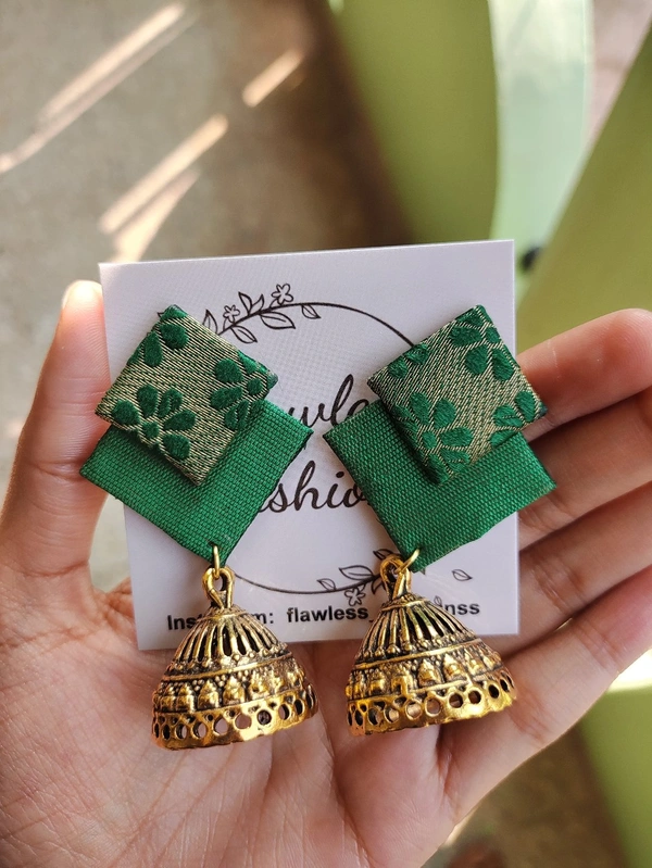 Green Double Layer Jumka