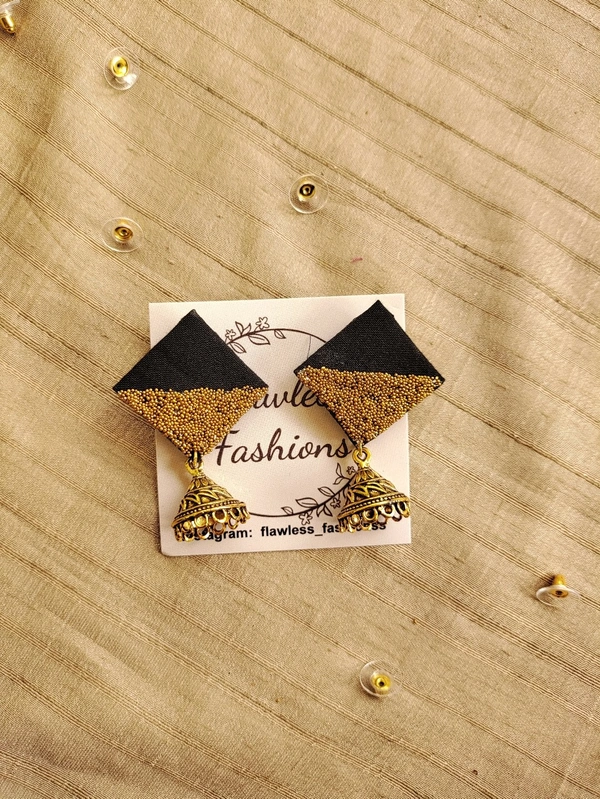 Gold Rhombus Jumka - Gold