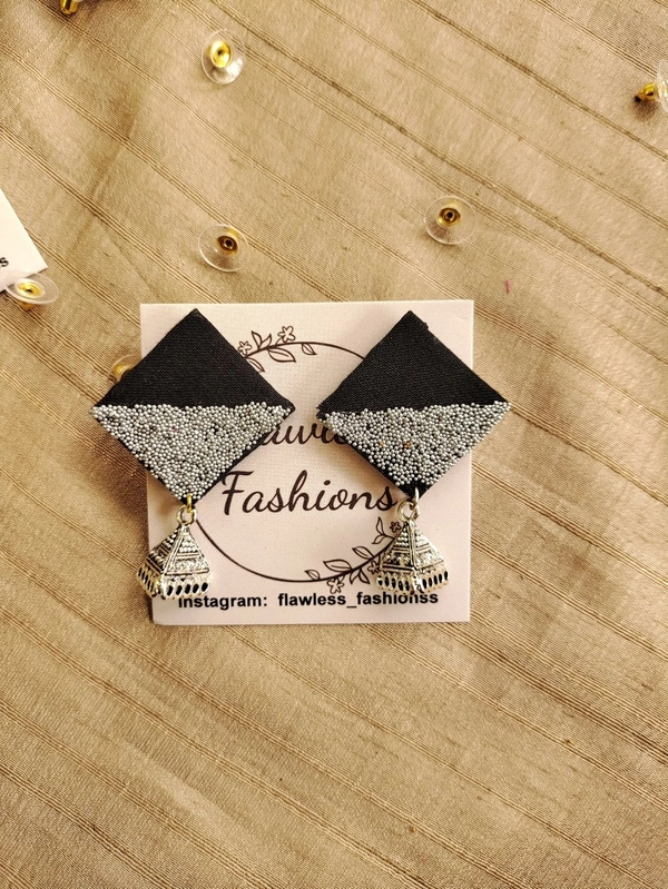 Gold Rhombus Jumka - Gray