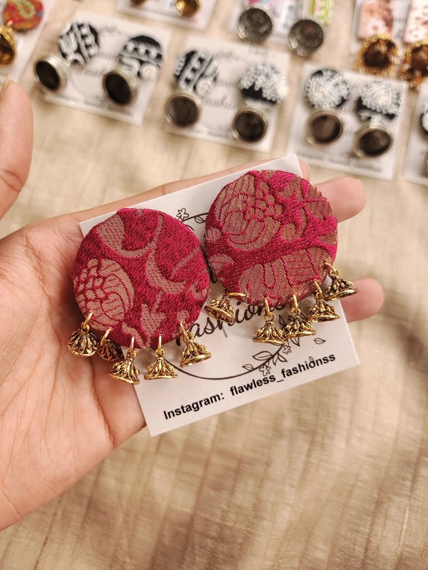 Maroon Moon Jumkas