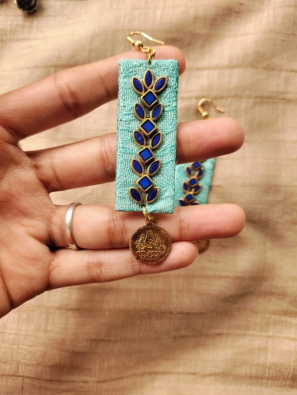 Blue Long Hangings