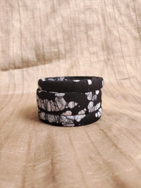 Black White Bangle Set - 2.4