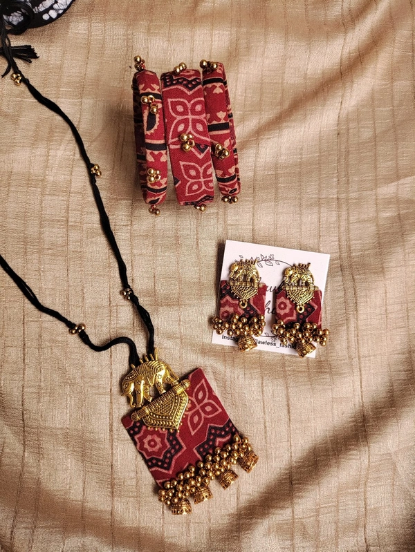 Elephant Maroon Set - 2.10