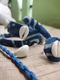 Indigo Cowrie  Set - 2.6