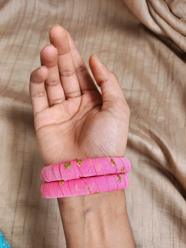 Pink Bangle Set(2) - 2.6