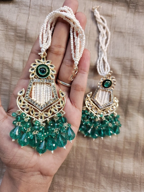 Vidya Earrings  - Teal