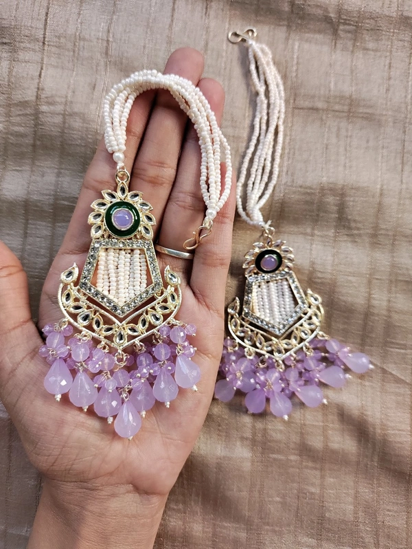 Vidya Earrings  - Mauve