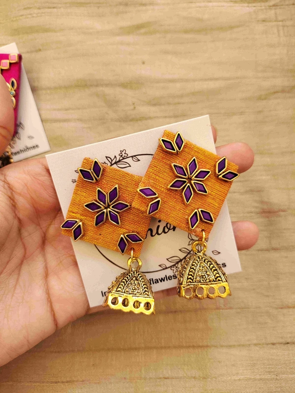 Yellow Purple Jumka