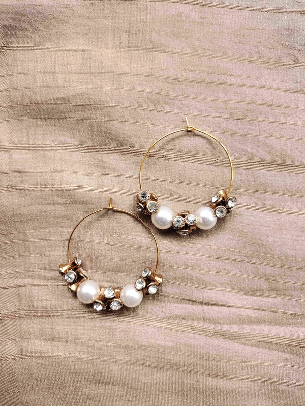 Pearl Hoops