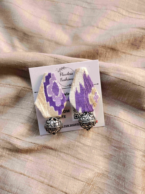 Purple Ikkat Gundal 