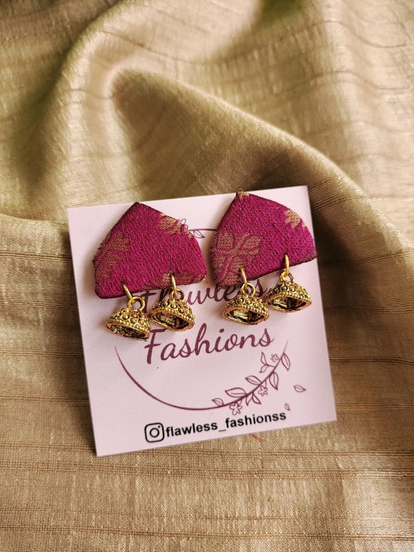 Double Jumka - Purple