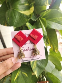 Red Double Layer Jumka