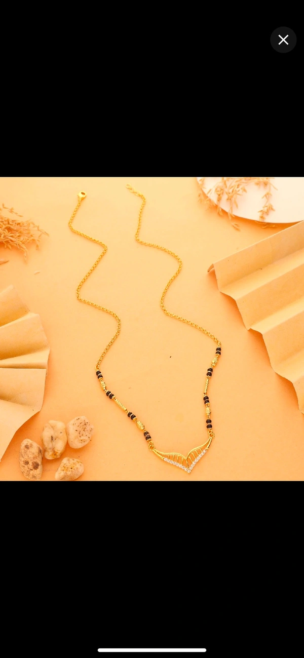 Modern V Mangalsutra