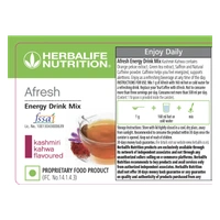 HERBALIFE AFRESH ENERGY DRINK KASHMIRI KAHWA 