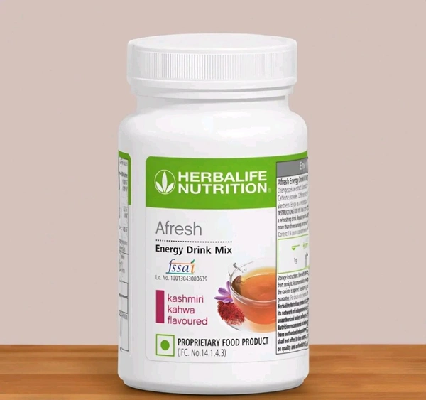 HERBALIFE AFRESH ENERGY DRINK KASHMIRI KAHWA 