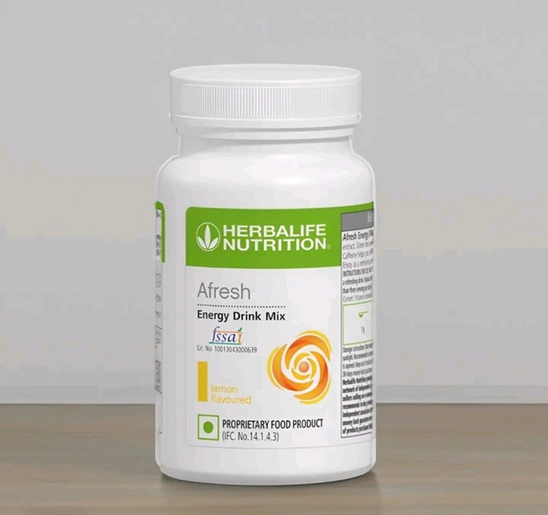 HERBALIFE AFRESH ENERGY DRINK LEMON 