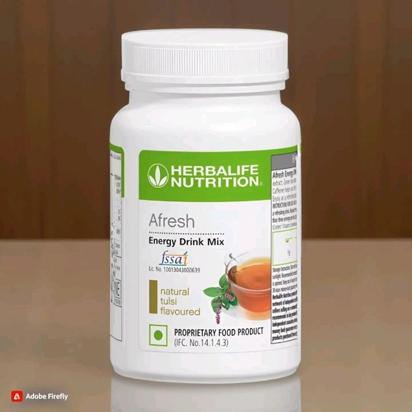 HERBALIFE AFRESH ENERGY DRINK TULSI 
