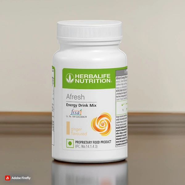 HERBALIFE AFRESH ENERGY DRINK GINGER