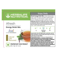 HERBALIFE AFRESH ENERGY DRINK TULSI 
