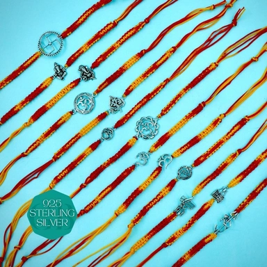 Silver Rakhi