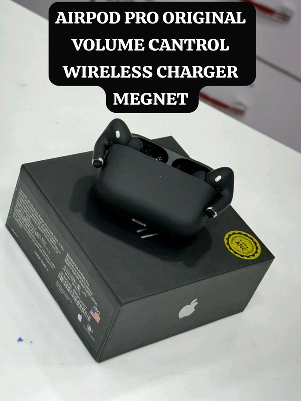 Air Pods Pro 2 Gen  - Black, Free Size