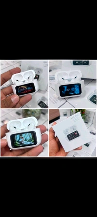 Airpods Pro 2 Display Top Quality ANC WORKING  - White, Black