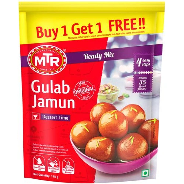 MTR Gulab Jamoon Buy 1 Get 1 Free