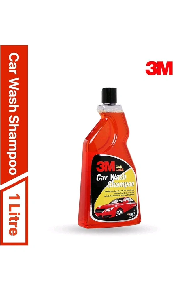 3M Car Washing Shampoo  - Red, 250ml