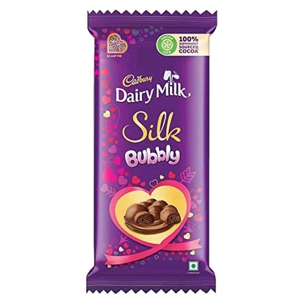 Cadbury Dairy Milk Silk BUBBLY