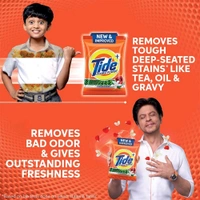 Tide Double Power Jasmine & Rose Detergent Powder  - 4 Kg + 1 Kg Free ( Offer )