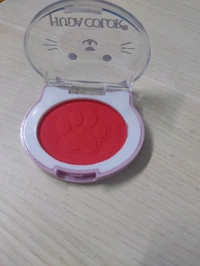 Huda colour cat blush ( Red  ) - Red Orange, Small