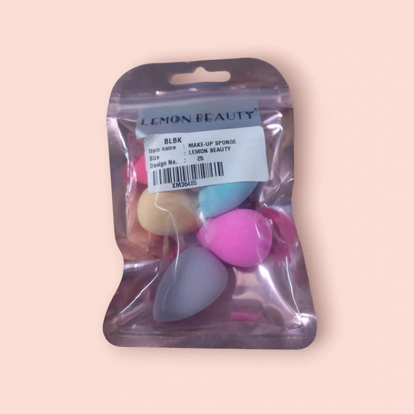Lemon beauty make-up sponge small Packet  - Small
