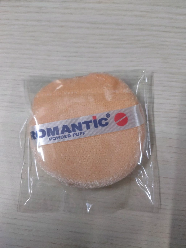 ROMANTIC powder puff  (Peach) - Medium