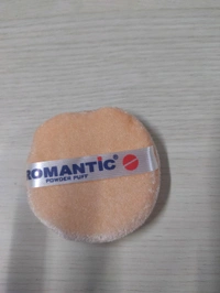 ROMANTIC powder puff  (Peach) - Medium