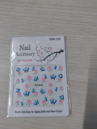 Nail Accesories 3d Design (1peice) Random Design Will Be Given  - Regular